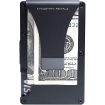 Kingsman Royale RFID Engellemeli nce Erkek Kartlk (Siyah)