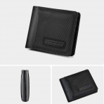 CADYWOLF RFID Engellemeli �nce Erkek C�zdan (Siyah)