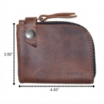 Hide & Drink Unisex C�zdan (Kahve)