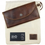 Hide & Drink Unisex �nce C�zdan (Kahve)