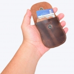 Hide & Drink Unisex C�zdan (Kahve)