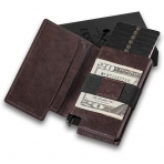 Ekster RFID Engellemeli �nce Erkek Kartl�k (Kahverengi)