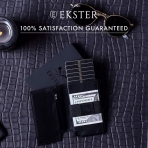 Ekster RFID Engellemeli �nce Erkek Kartl�k (Lacivert)