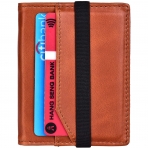kinzd RFID Engellemeli nce Erkek Kartlk (Kahve)