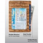 Corkor RFID Engellemeli �nce Erkek Kartl�k (A��k Kahve)