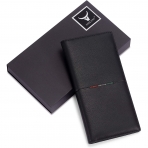 HISCOW Erkek �nce C�zdan (Siyah)