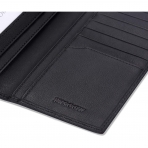 HISCOW Erkek �nce C�zdan (Siyah)