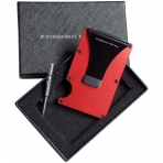Kingsman Royale RFID Engellemeli Erkek Kartlk (Krmz)