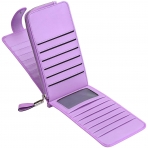 Huztencor RFID Engellemeli Deri Kad�n Kartl�k (Lila)