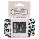 The Vintage Cosmetic Company Manikr Pedikr Seti (Leopar)