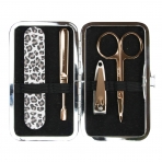 The Vintage Cosmetic Company Manikr Pedikr Seti (Leopar)