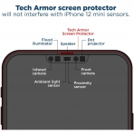 Tech Armor iPhone 12 Mini Privacy Balistik Cam Ekran Koruyucu