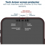 Tech Armor iPhone 12 Pro Max Privacy Balistik Cam Ekran Koruyucu