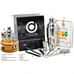 Osleek 8 Par�a Shaker Set (Paslanmaz �elik)
