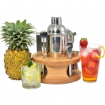 Osleek 8 Par�a Shaker Set (Paslanmaz �elik)