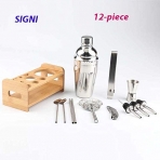 Signi 12 Para Shaker Set (Paslanmaz elik)