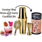 Mixology & Craft Shaker Set (Gold)