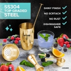 ARSSOO Shaker Set (Gold)