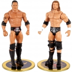 WWE The Rock ve Triple H 2 Para Figr Seti