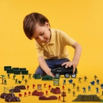 IQ Toys 200 Para Askeri Ordu Figr Seti 20,32 cm