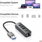 uni USB to Ethernet Adaptr