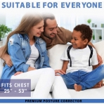 FY Posture Unisex Standart Beden S�rt Korsesi (Siyah)