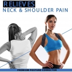 FY Posture Unisex Standart Beden S�rt Korsesi (Siyah)