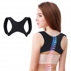 Slimerence Unisex 8.96 cm Omuz Korsesi (Siyah)