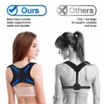 Slimerence Unisex 8.96 cm Omuz Korsesi (Siyah)