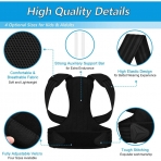 Aletege Unisex Small Beden Dik Duru� Korsesi (Siyah)