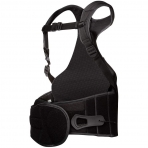 Brace Align Unisex Standart Beden Dik Duru� Korsesi (Siyah)