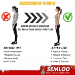 Semloo Unisex Medium Beden Dik Duru� Korsesi (Siyah)