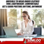 Semloo Unisex Medium Beden Dik Duru� Korsesi (Siyah)