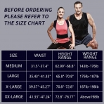 Tryou Unisex XL Beden Dik Duru Korsesi (Siyah)