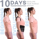 Omples Unisex Medium Beden Dik Duru� Korsesi (Siyah)