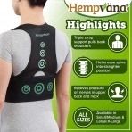 Hempvana Unisex Dik Durun Korsesi(S/M)