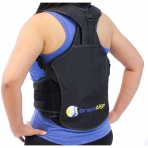 Brace Align Unisex Standart Beden Dik Duru� Korsesi (Siyah)