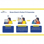 Brace Align Unisex Standart Beden Dik Duru� Korsesi (Siyah)