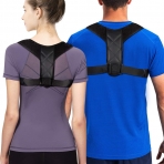 GTETKDE Unisex Medium Beden Dik Duru Korsesi (Siyah)