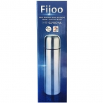 Fijoo Paslanmaz elik 500 ml Termos (Gri)