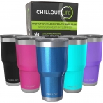 CHILLOUT LIFE 900 ml. Paslanmaz elik Termos (Mavi)