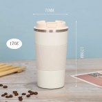 JOYSIP 500 ml. Paslanmaz �elik Termos (Beyaz)