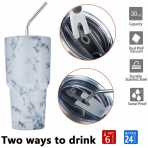 DYNAMIC SE 900 ml. Paslanmaz elik Termos (Mermer)