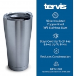 Tervis 600 ml. Paslanmaz elik Termos