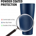 COMOOO 950 ml. Paslanmaz �eik Termos (Mavi)