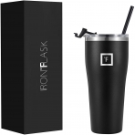 IRON FLASK Rover Paslanmaz �elik Termos (Siyah)(940ml)