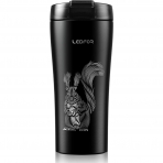 LEIDFOR Paslanmaz �elik Termos (Siyah Squirrel)(480ml)