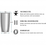 HomeT 600 ml. Paslanmaz �elik Termos (Desenli)