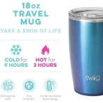 Swig Life Paslanmaz elik Seyahat Kupas(530ml)(Multi)