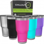 CHILLOUT LIFE 880ml Paslanmaz elik Termos (Pembe)